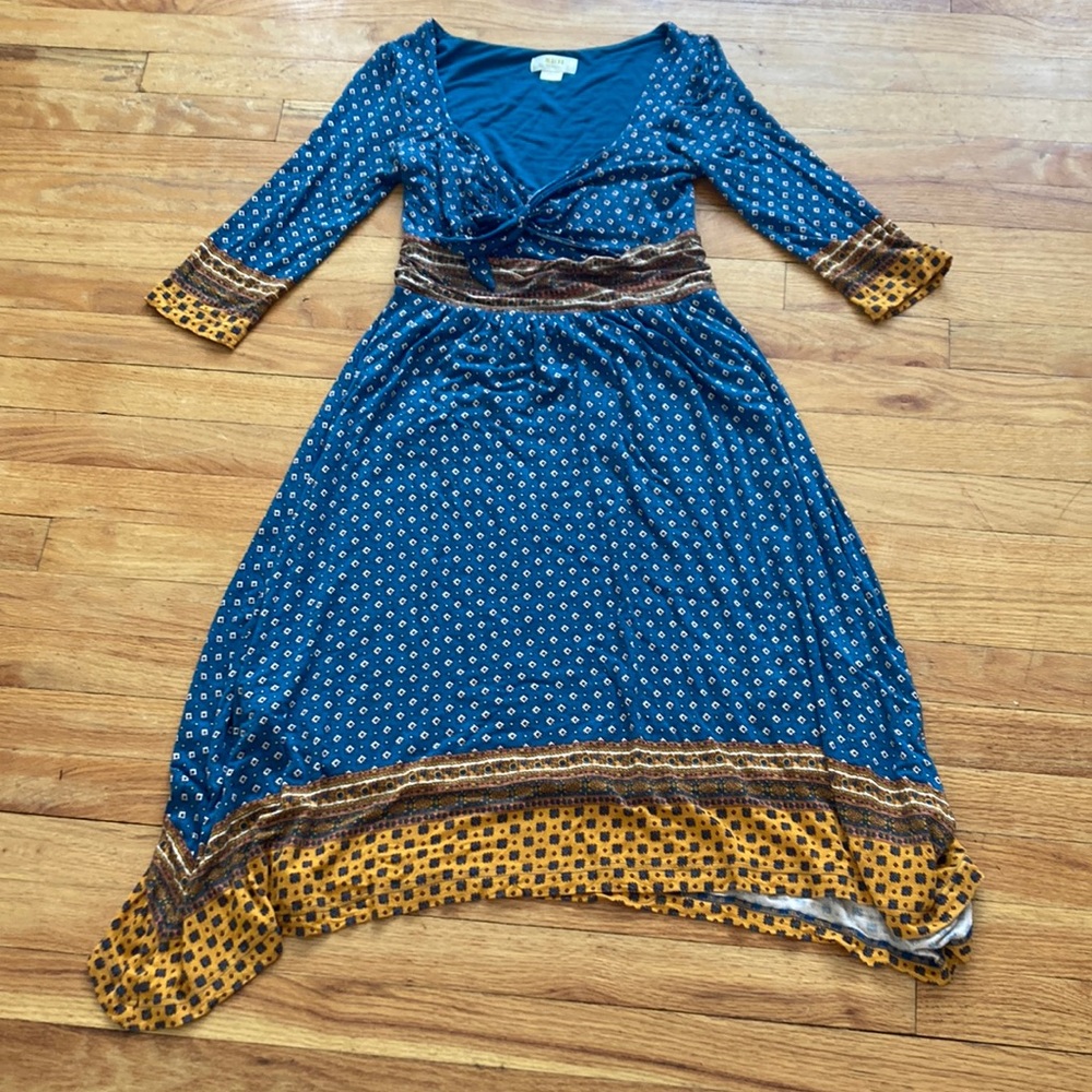 Maeve by Anthropologie Patterned Dress